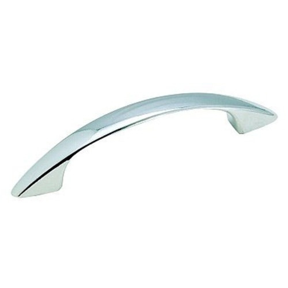Amerock 10BX341626 3" Pull Polished Chrome Cabinet Drawer Hardware, Box of 10